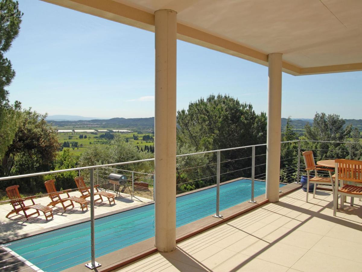 Upbeat Villa In Rochefort-Du-Gard With Private Pool Værelse billede